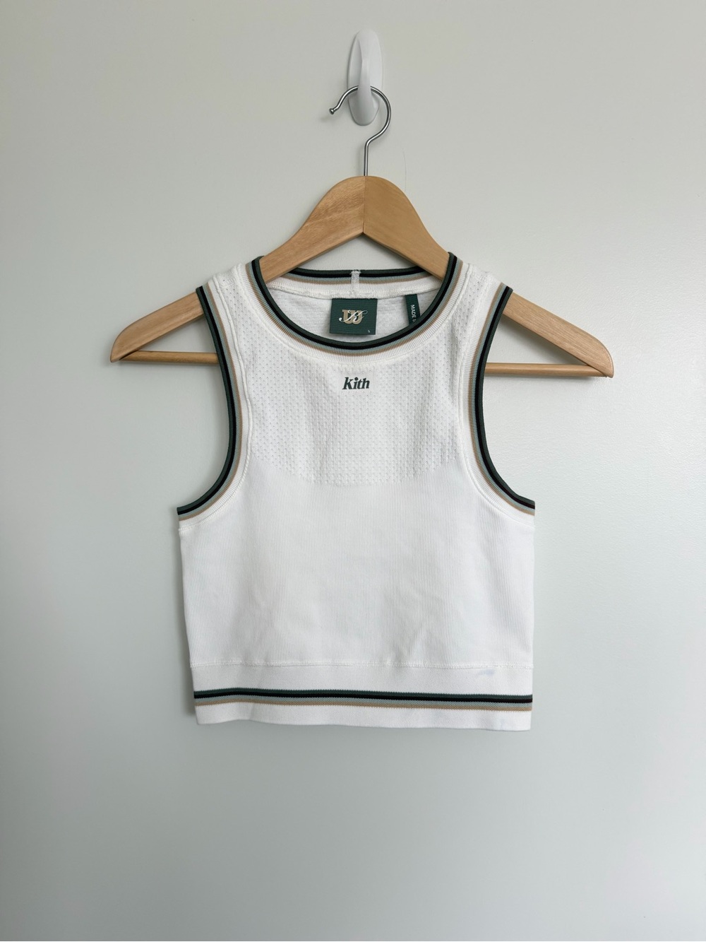 Kith x Wilson Pro Staff Knit Tank White Size S BNWT